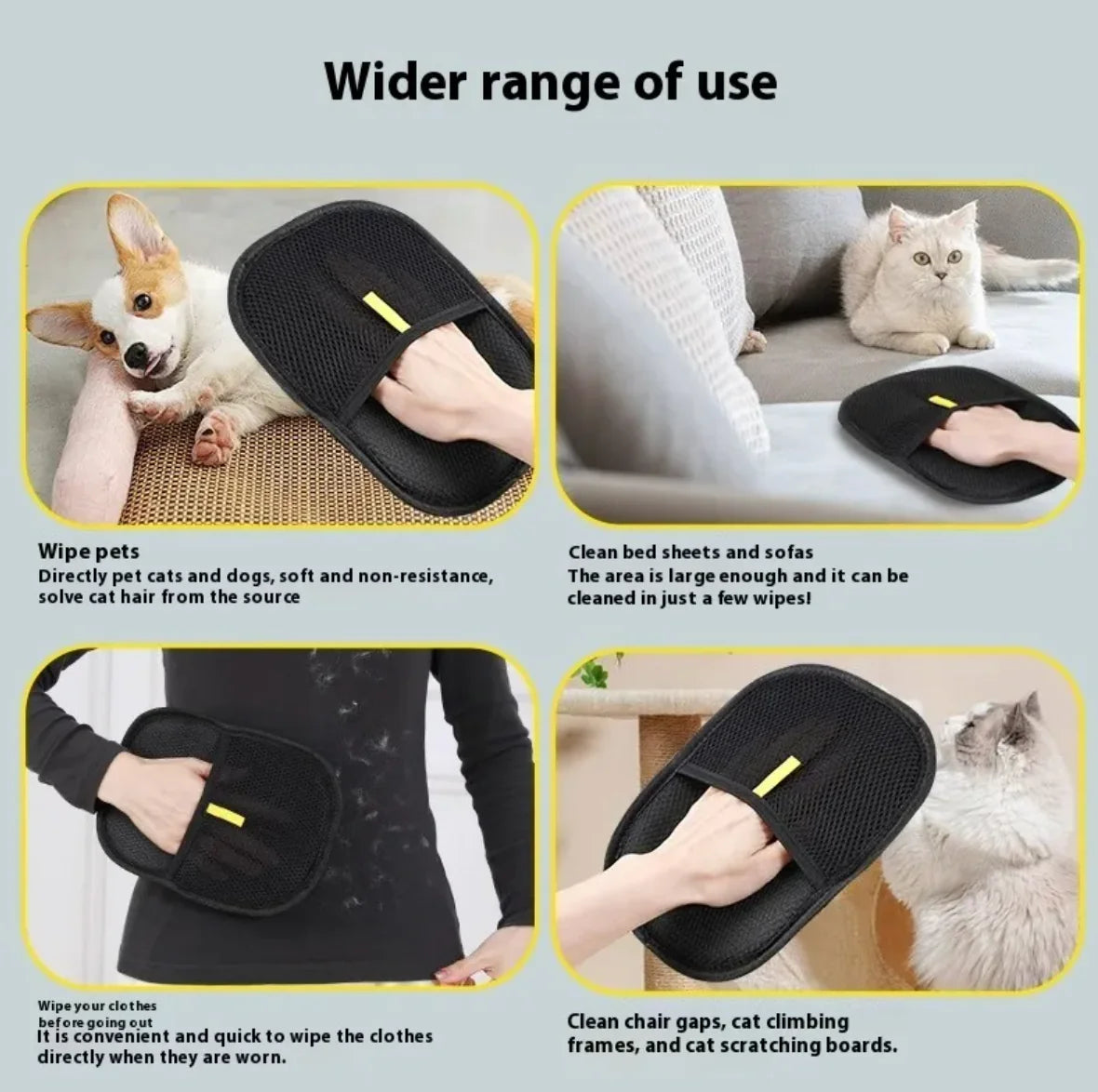 Pet Electrostatic Hair Removal Glove (Fellmagnet™)